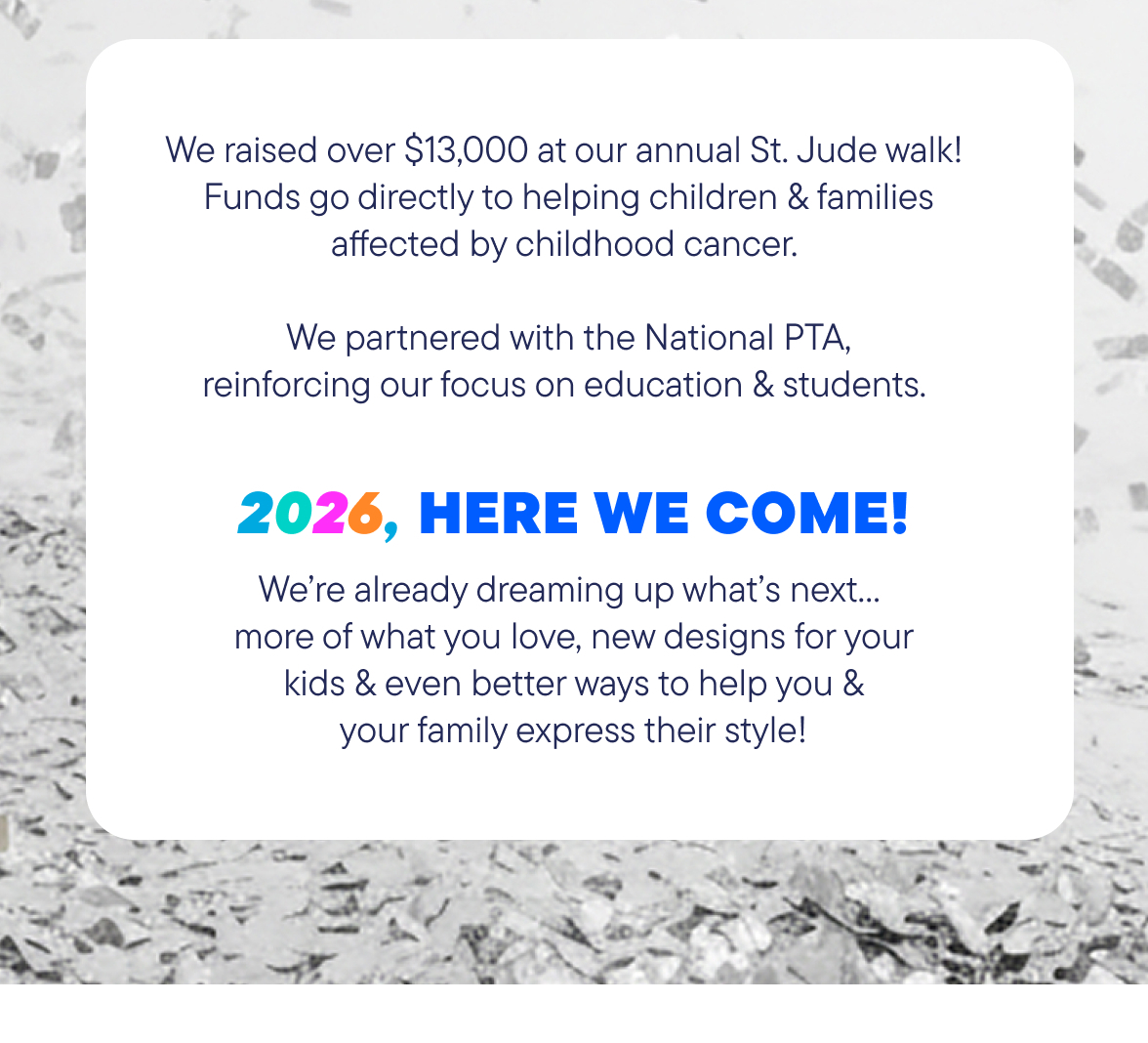 2025 at our Place 2025 at our Place