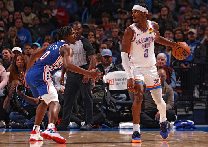 Tyrese Maxey, Shai Gilgeous-Alexander