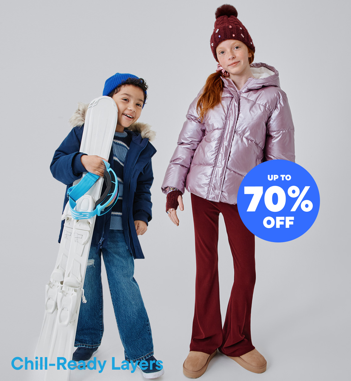 Up to 70% off Outerwear