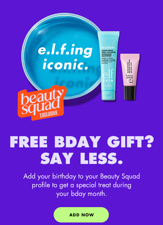 Happy E.L.F.ING Birthday Month