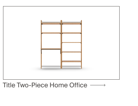 Title Two-Piece Home Office