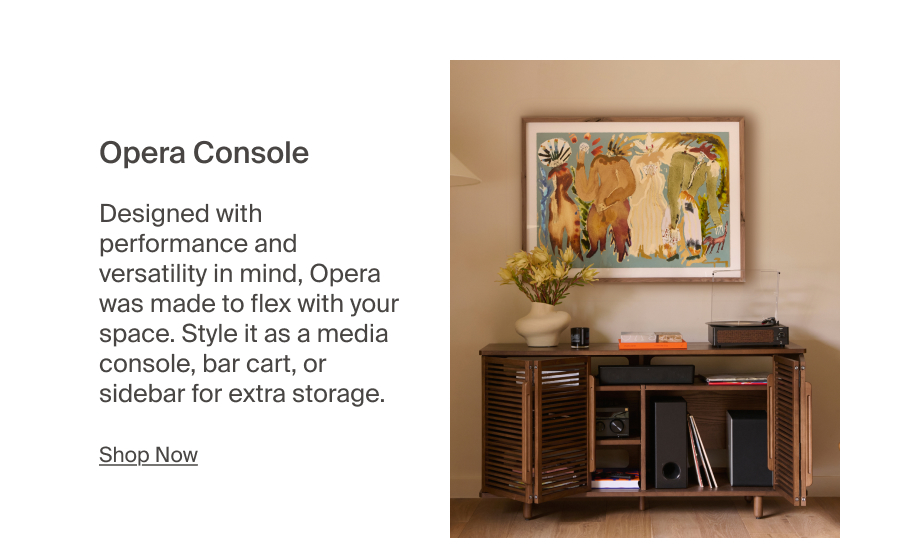 Opera Tall Media Console