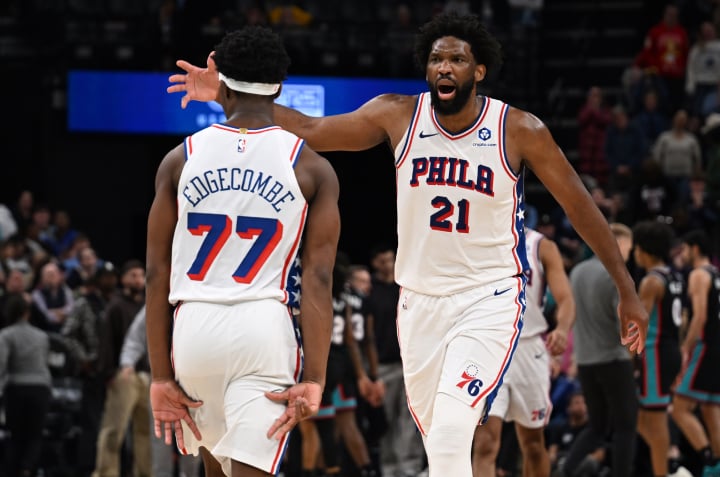 VJ Edgecombe, Joel Embiid