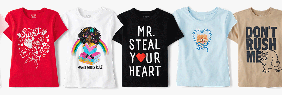 $3.99 & Up Graphic Tees