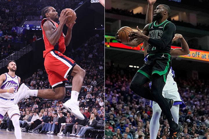 Kawhi Leonard, Jaylen Brown
