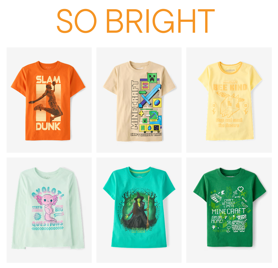 $5.99 & Up Graphic Tees 