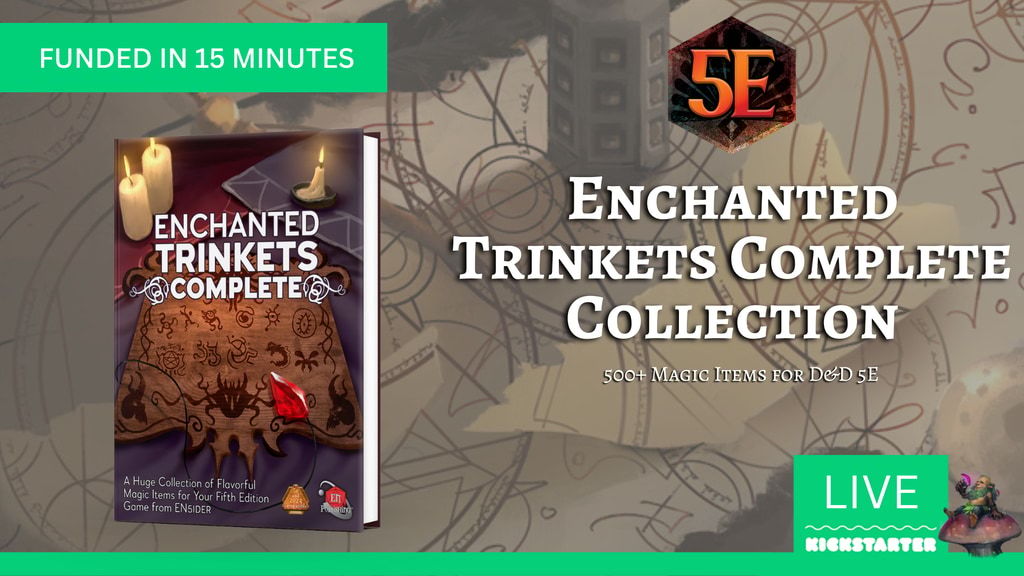Enchanted Trinkets Complete - 500+ Magic Items for D&D 5E