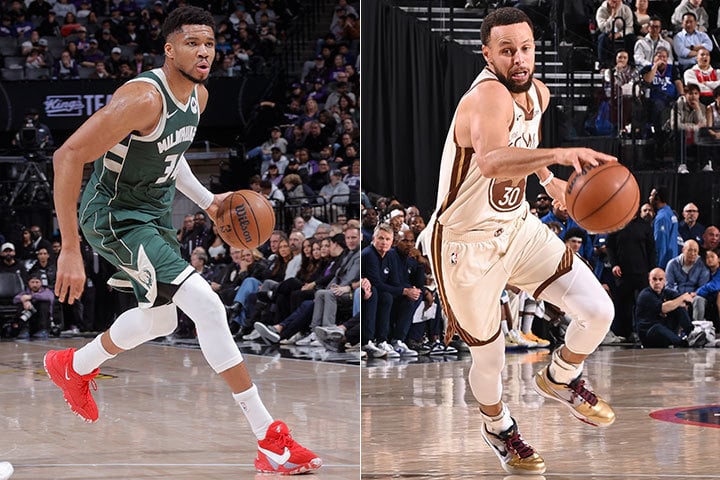 Giannis Antetokounmpo, Steph Curry