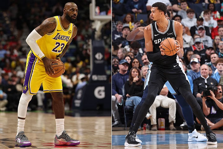 LeBron James, Victor Wembanyama