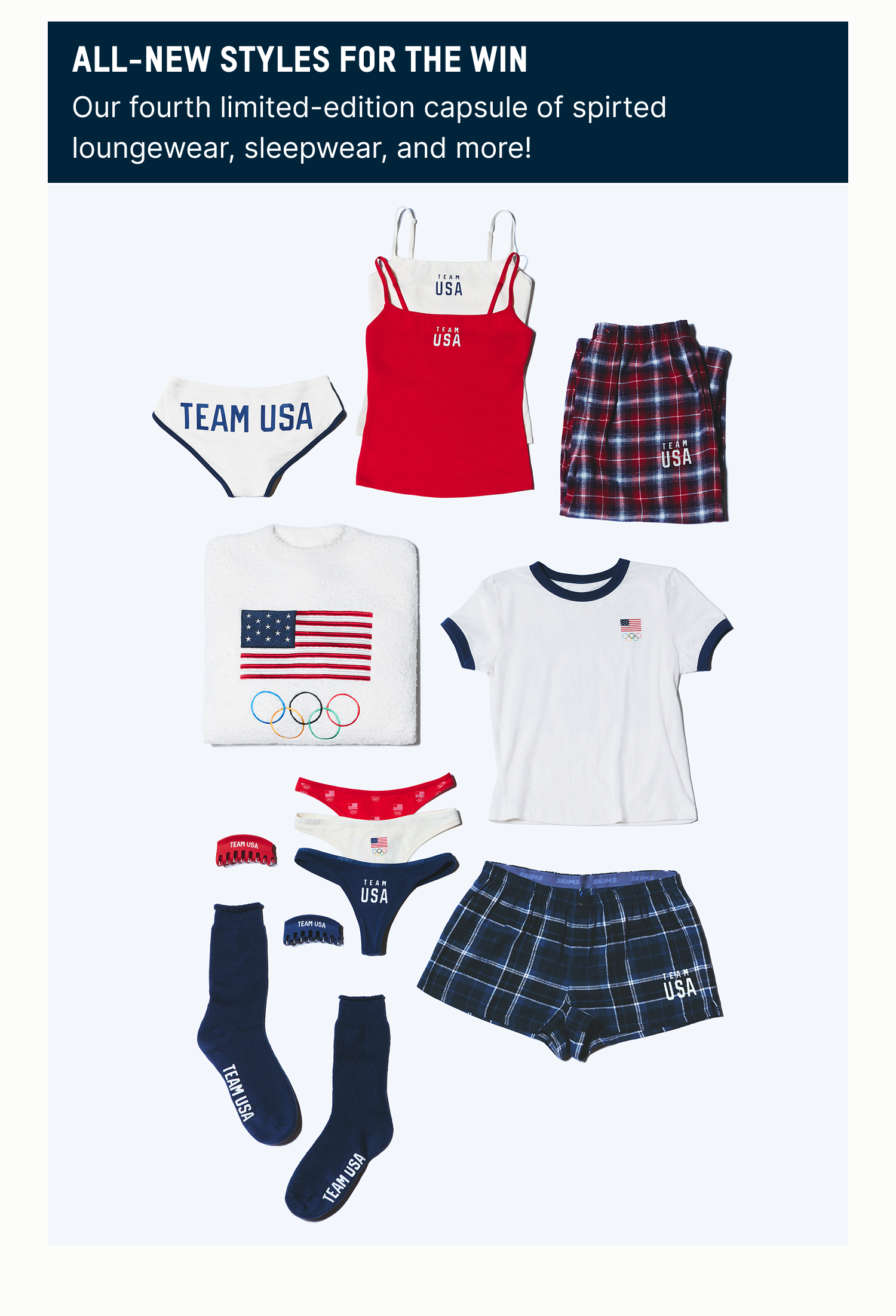 ALL-NEW STYLES FOR THE WIN