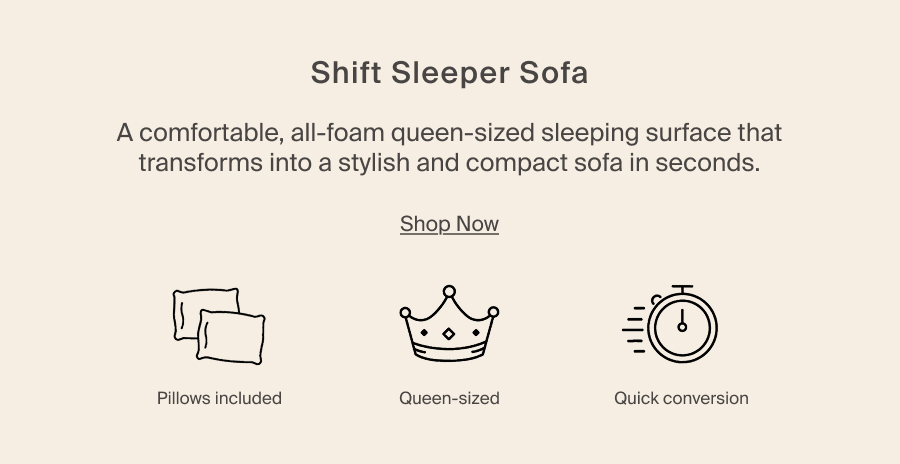 Shift Sleeper Sofa
