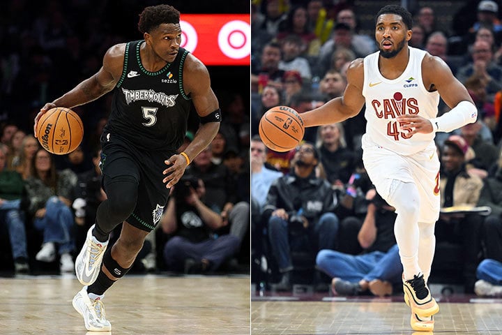 Anthony Edwards, Donovan Mitchell