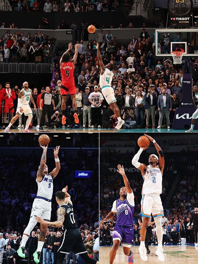 Immanuel Quickley, Paolo Banchero, Shai Gilgeous-Alexander