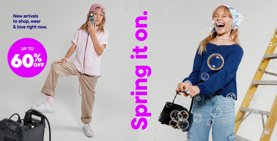 Up to 60% Off Spring Arrivals 