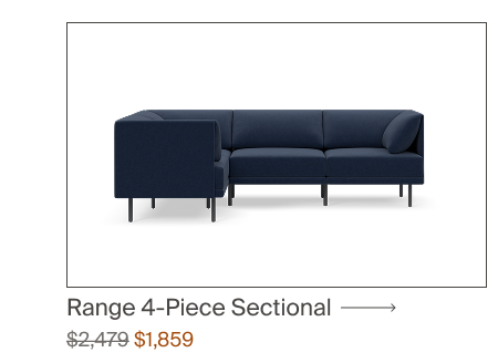 Range 4-Piece Sectional