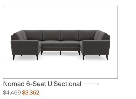 Nomad 6-Seat U Sectional
