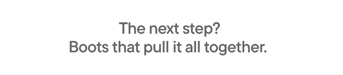 Boots that pull it all together