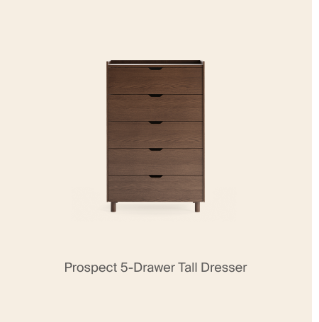 Prospect 5-Drawer Tall Dresser