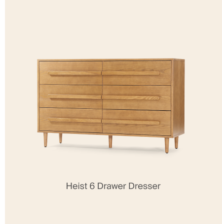 Heist 6 Drawer Dresser