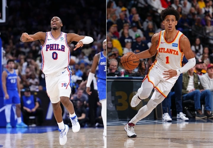 Tyrese Maxey, Jalen Johnson