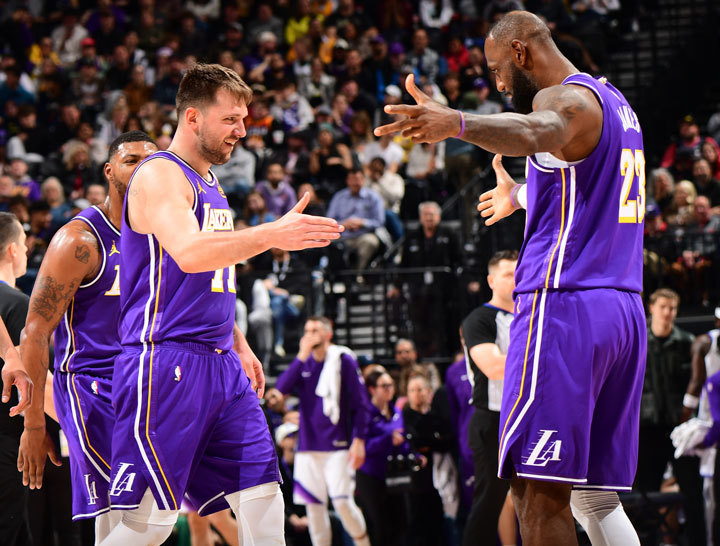 Luka Dončić, LeBron James