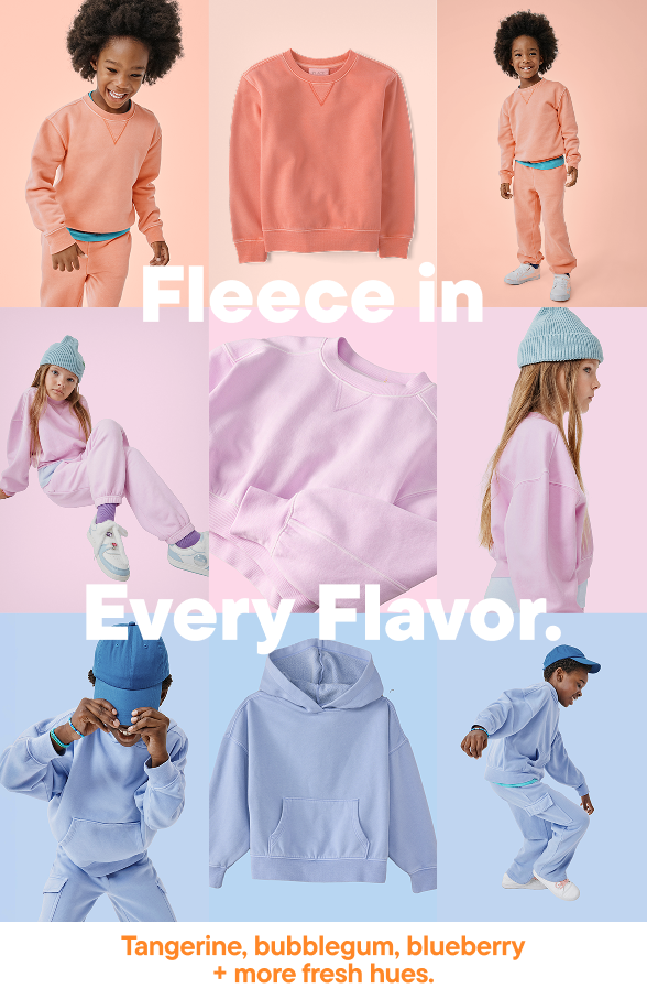 Fleece in Every Flavor Activewear