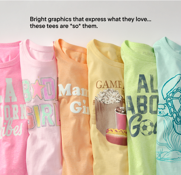 $4.99 & Up Graphic Tees
