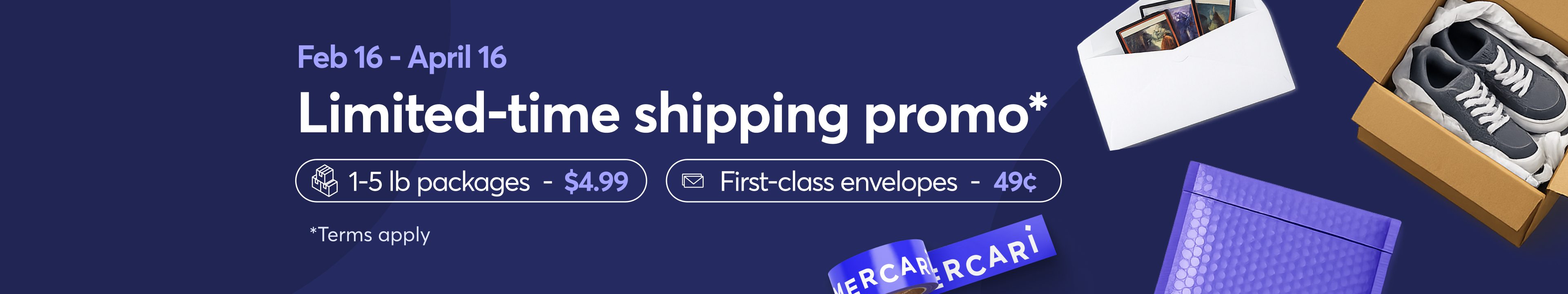 Limited-time shipping promo*