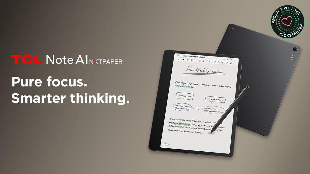 TCL Note A1 NXTPAPER: A Paper-Like Tablet with AI Toolbox