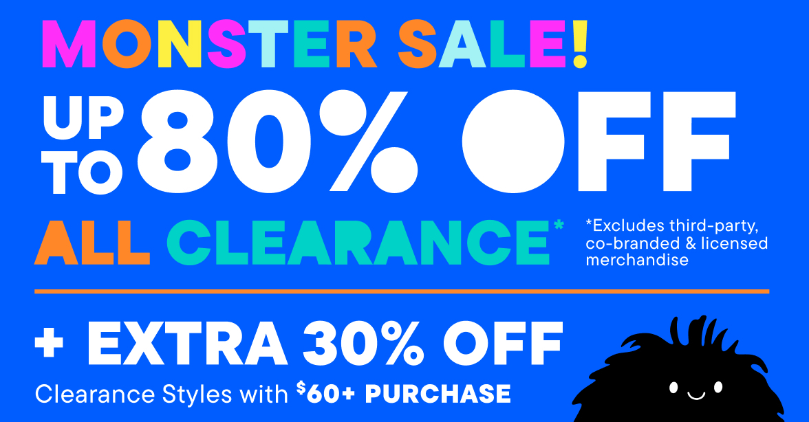 Up to 80% Off Clearance 