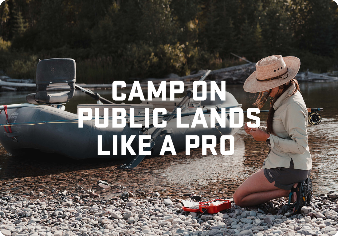 CAMP ON PUBLIC LANDS LIKE A PRO 