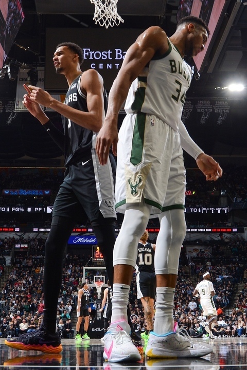 Victor Wembanyama, Giannis Antetokounmpo