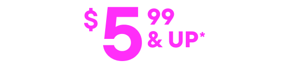 $5.99 & Up Graphic Tees