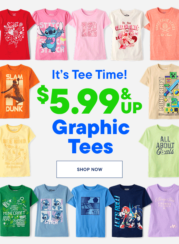 $5.99 & Up Graphic Tees