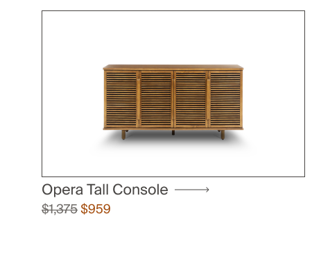 Opera Tall Media Console