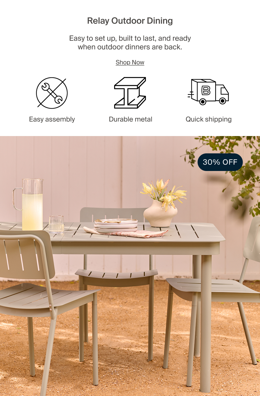 Shop All Outdoor Dining