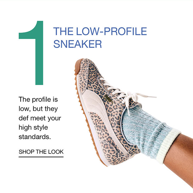 1. The Low-Profile Sneaker | Shop The Look
