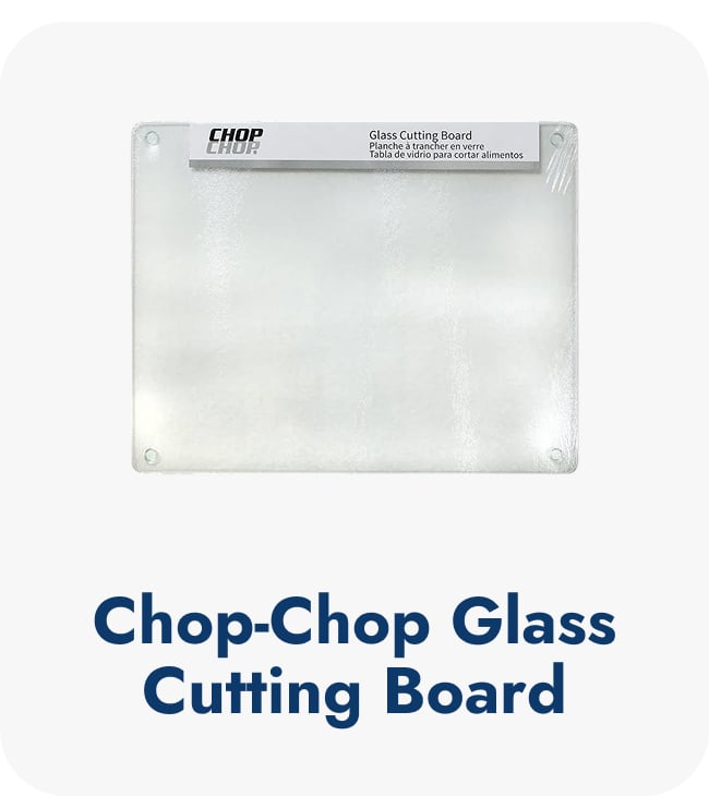 Chop-Chop Glass Cutting Board / Counter Saver