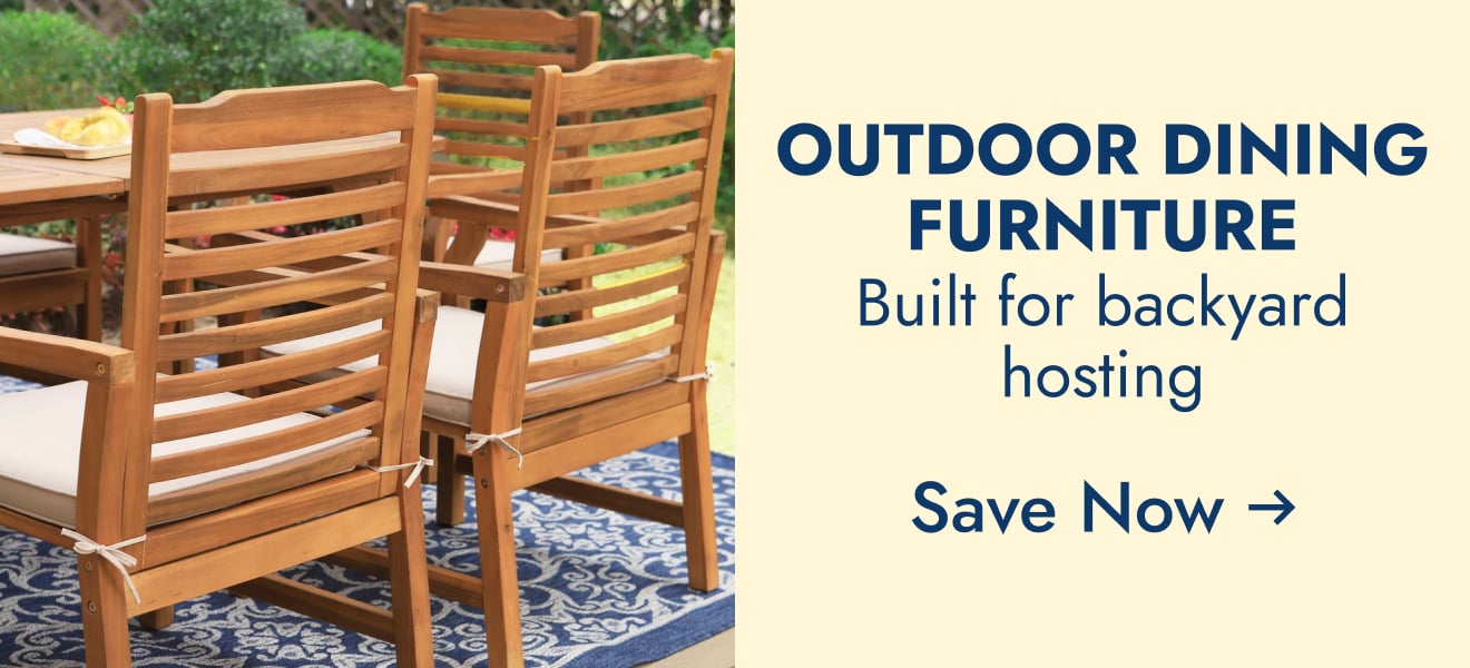outdoor dining furniture