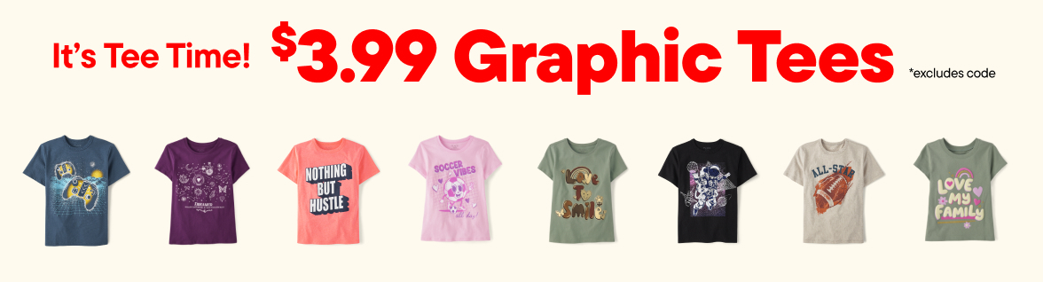 $3.99 Graphic Tees