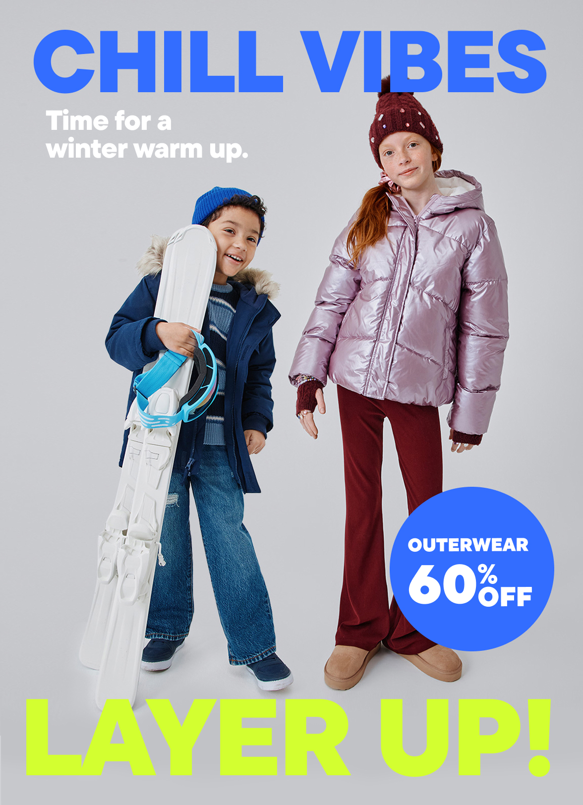 60% off Outerwear