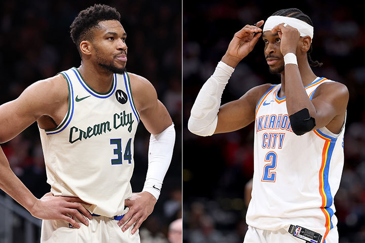 Giannis Antetokounmpo, Shai Gilgeous-Alexander
