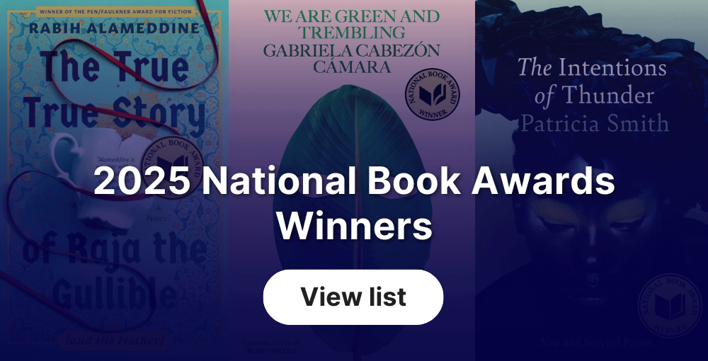 2025 National Book Awards Winners