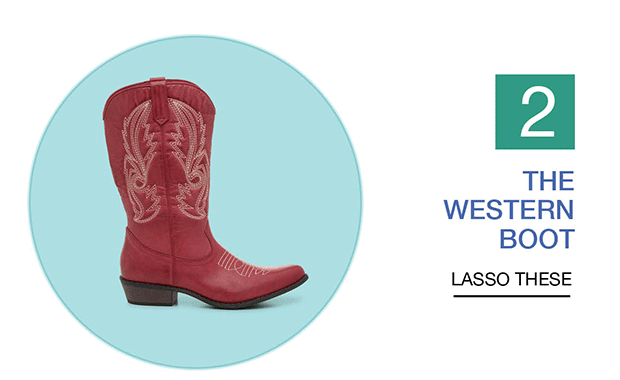 THE WESTERN BOOT - LASSO THESE