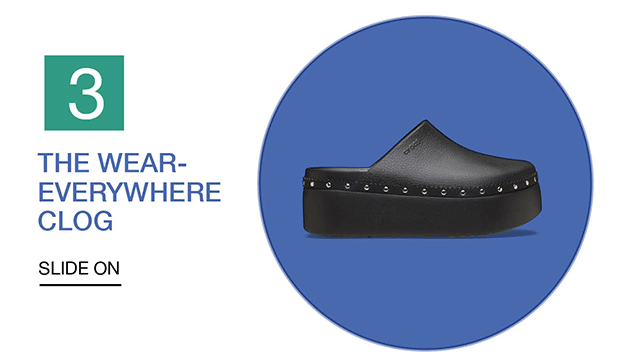 THE WEAREVERYWHERE CLOG - SLIDE ON