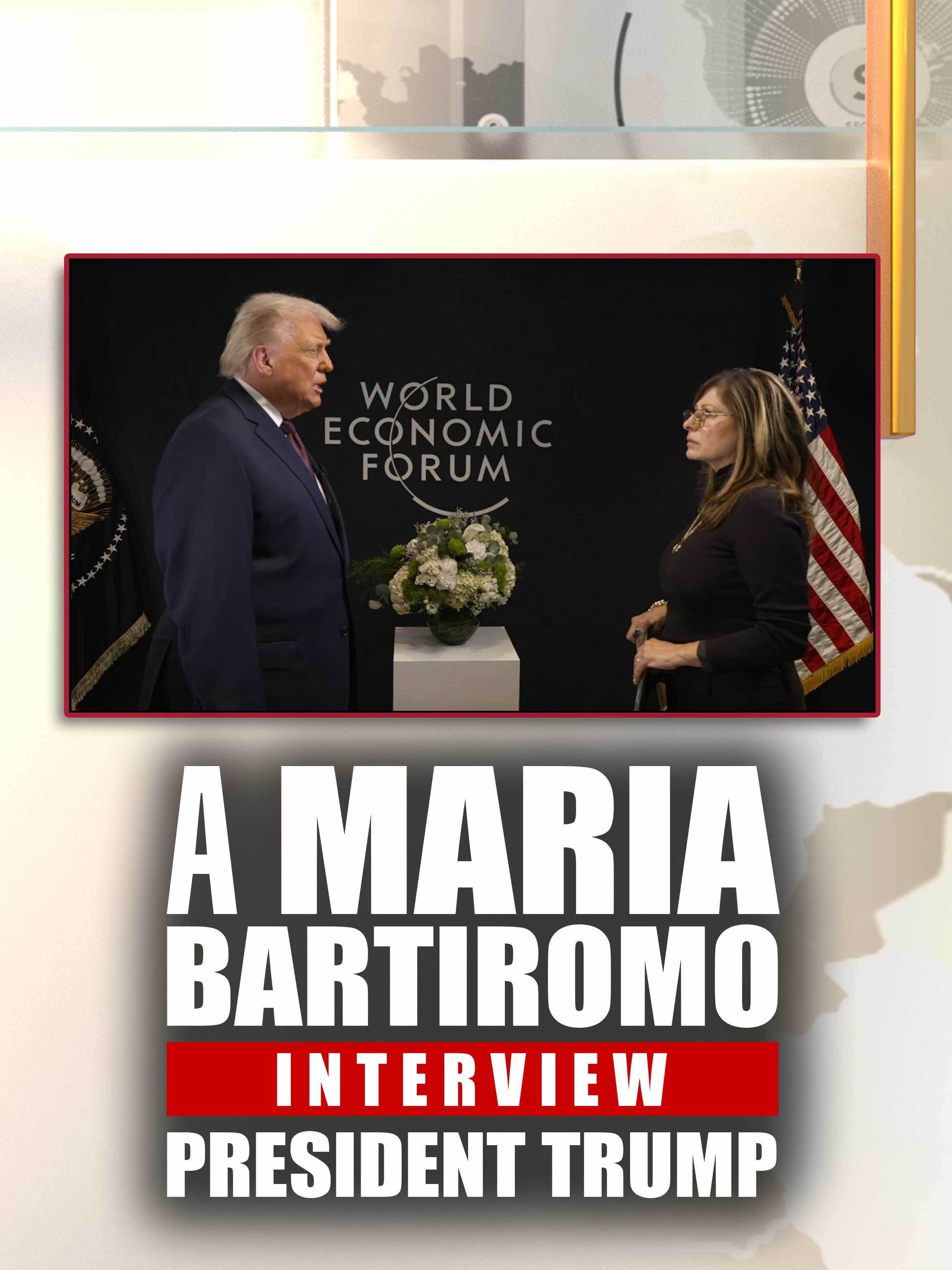 A Maria Bartiromo Interview w President Trump