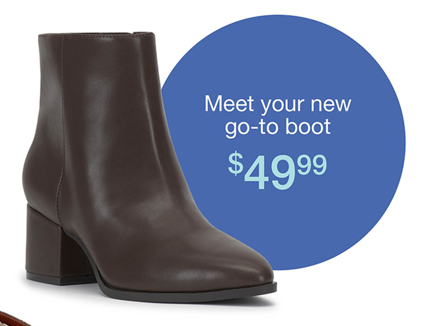 Meet your go-to boot | $49.99