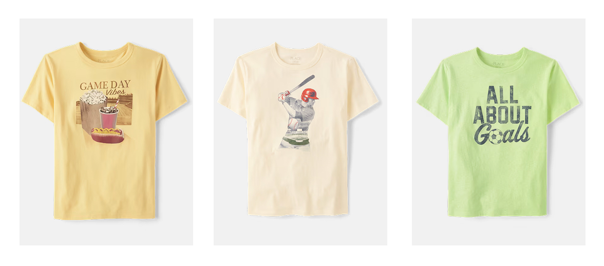 $2.99 & Up Graphic Tees