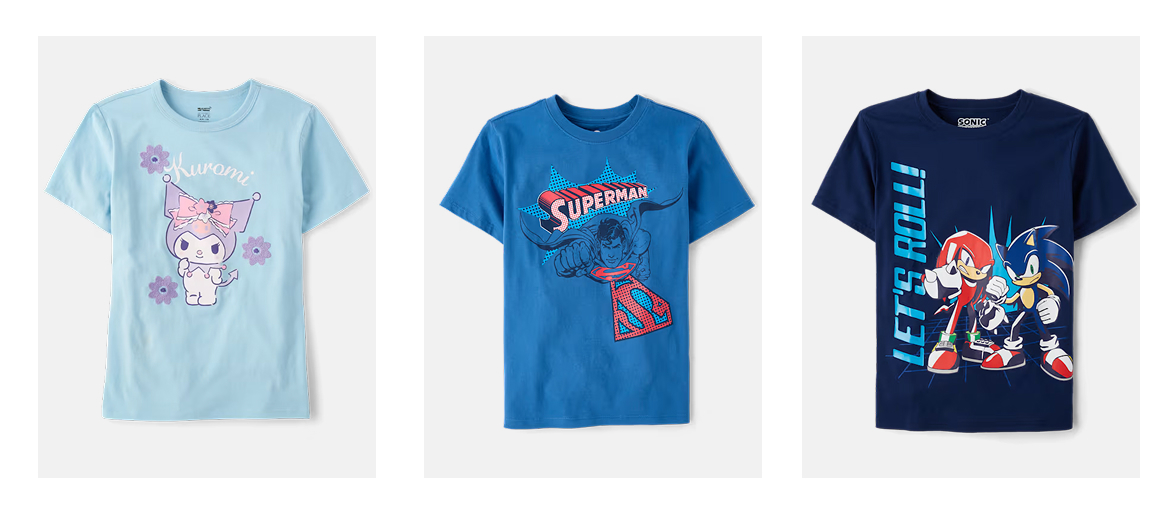 $2.99 & Up Graphic Tees