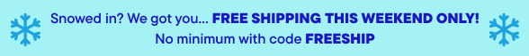 Free Shipping with code FREESHIP